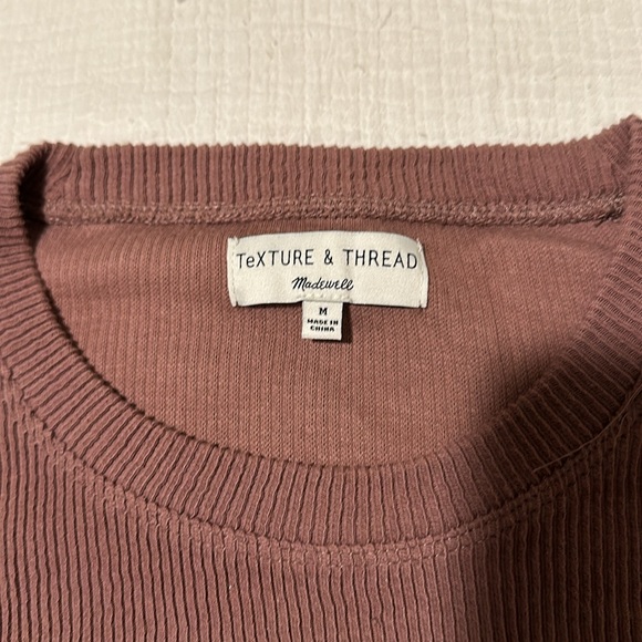 Madewell Textured Long Sleeve Top - Picture 5 of 8